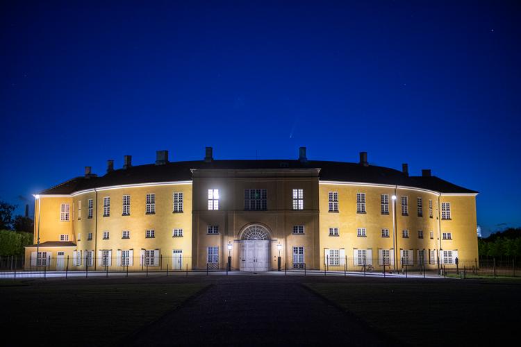 Hærens Officersskole har til huse på Frederiksberg Slot.  Foto: Kenneth Meyer