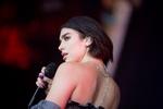 Dua Lipa kan vinde flere priser ved årets Brit Awards, bl.a årets kvindelige kunstner og årets album.  Foto: Thomas Borberg/POLFOTO