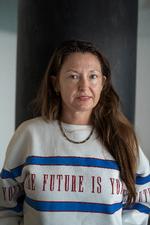    Louise Mieritz havde været uddannet skuespiller i 13 år, da hun i 2007 mødte sin kreative sjæleven på Nørrebro Teater. Siden har det både været nøgent, pinligt og kønspolitisk. Foto: Henning Hjorth