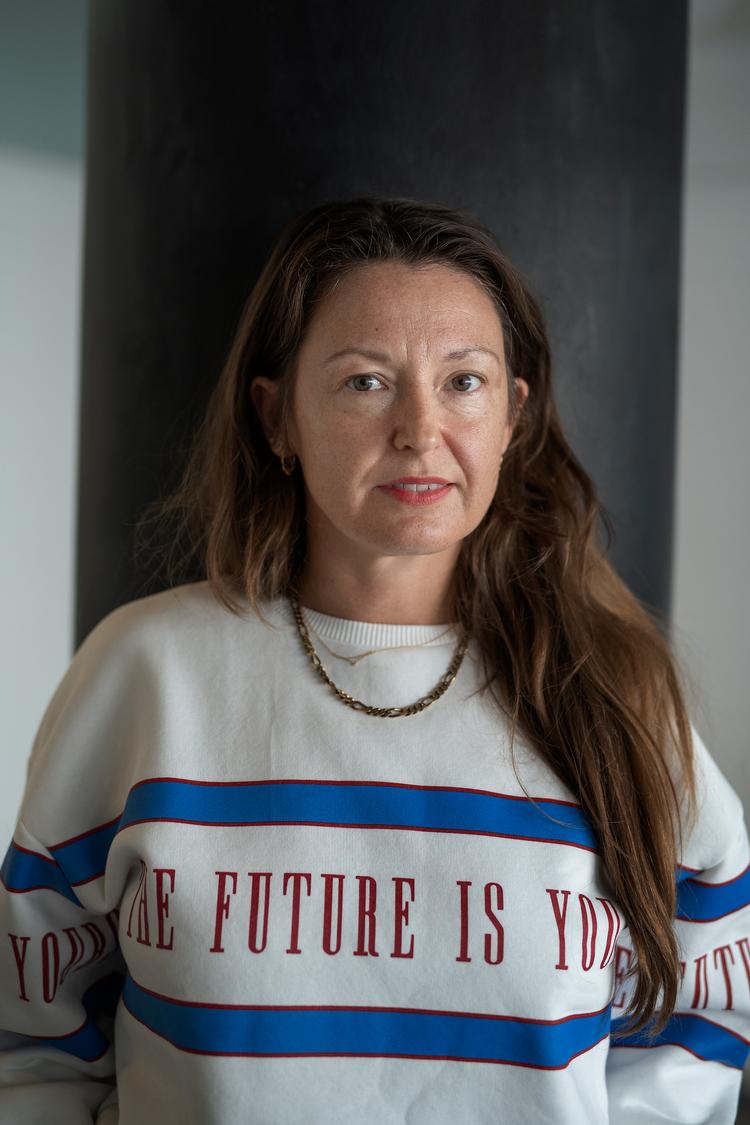    Louise Mieritz havde været uddannet skuespiller i 13 år, da hun i 2007 mødte sin kreative sjæleven på Nørrebro Teater. Siden har det både været nøgent, pinligt og kønspolitisk. Foto: Henning Hjorth