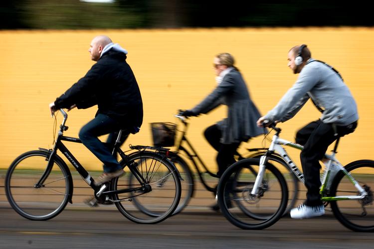 Nørrebros uheldstal ligger højt. De mange cyklister og store veje med tæt trafik kan være forklaringen, mener lokalformand.. Foto: Søren Schnoor/POLFOTO