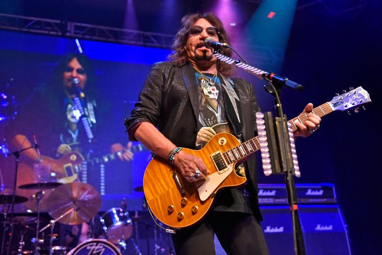     Ace Frehley på scenen på  Arcada Theatre i St.Charles, Illinois, i 2019.    Foto: Rob Grabowski/Ritzau Scanpix