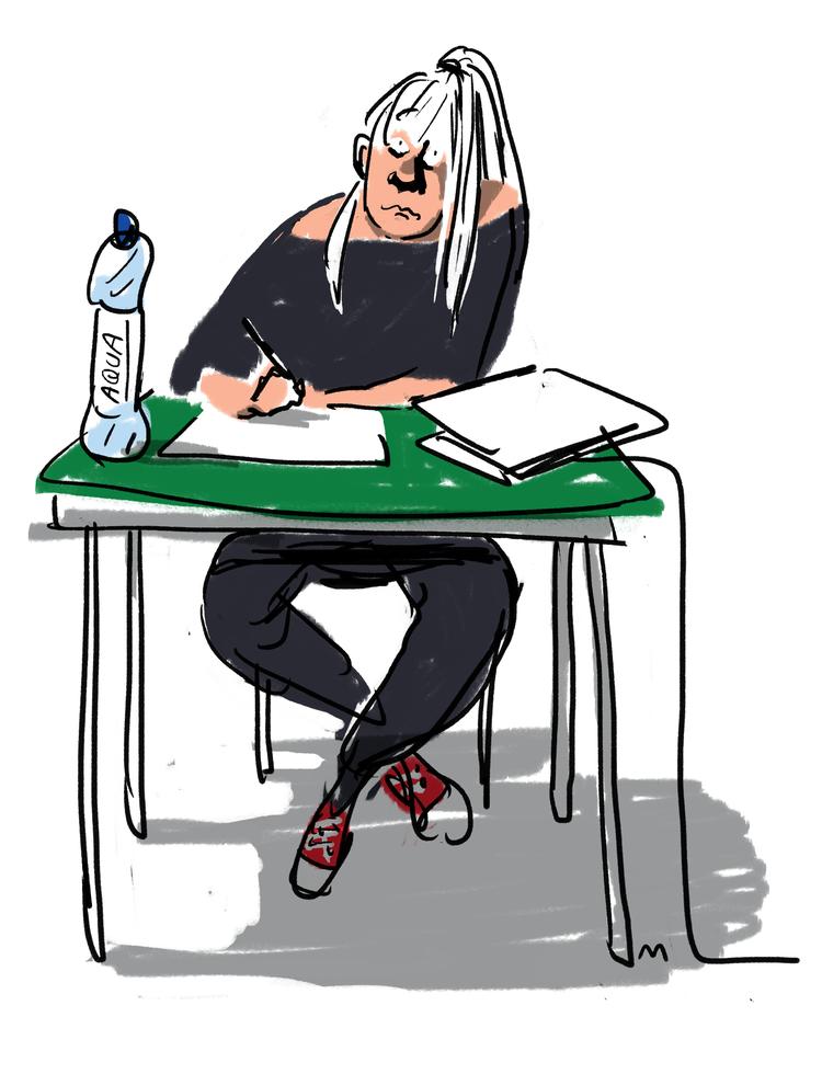 Arkivtegning Mette Dreyer