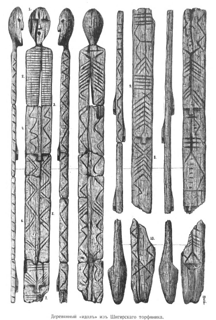 Shigir Idol-figuren er mere end dobbelt så gammel som Stonehenge og de egyptiske pyramider, der er henholdsvis 5.000 og 4.500 år gamle. Foto: Alamy Stock Photo/ritzau Scanpix/Ritzau Scanpix