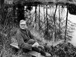 Billedkunstner og forfatter  Hans Scherfig har skrevet flere betydende romaner, eksempelvis 'Frydenholm' og 'Det forsømte forår' samt 'Den forsvundne fuldmægtig'. De to sidstnævnte er filmatiseret. Scherfig blev indsat i Horserød, da kommunisterne blev arresteret i 1941. Foto: Tage Christensen/POLFOTO