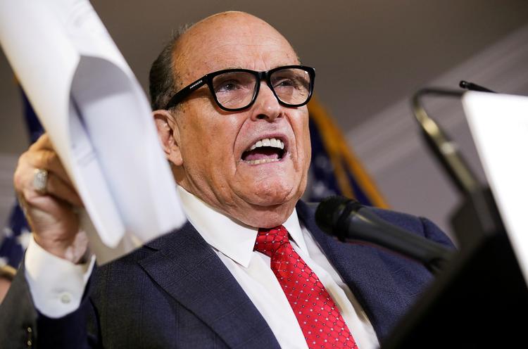 Rudy Giuliani var borgmester i New York City, da angrebet 11. september fandt sted. Inden han blev personlig advokat for Donald Trump, var han føderal anklager i staten New York. Foto: Jonathan Ernst/Ritzau Scanpix