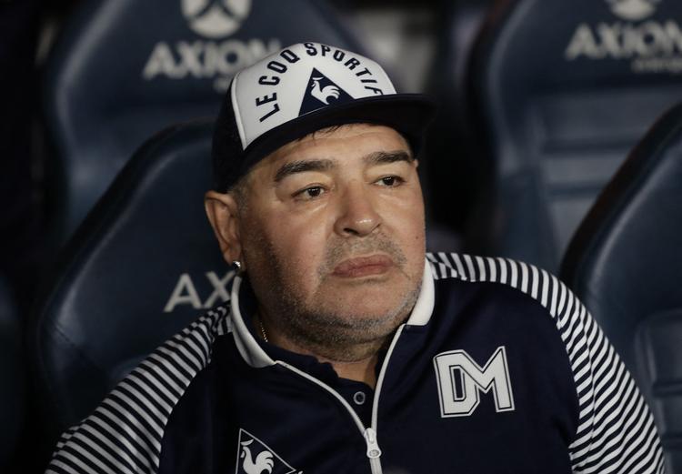 Den argentinske fodboldlegende Diego Maradona døde i november 2020 af hjertestop. Foto: Alejandro Pagni/Ritzau Scanpix