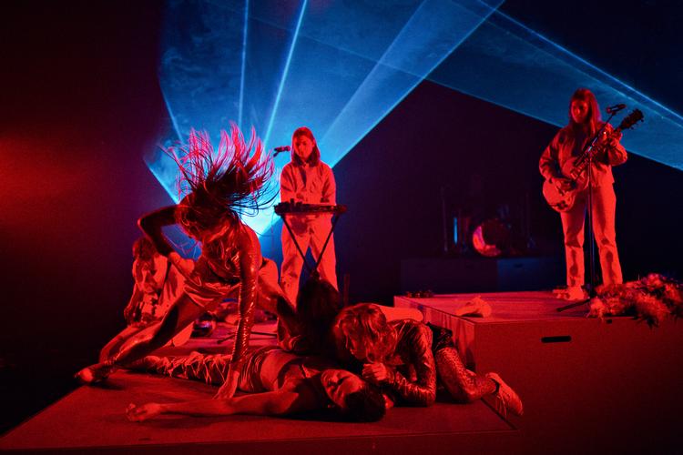 Dansekompagniet Corpus er nogle af dem, du kan opleve til Roskilde Festival nye minifestival, der arrangeres i samarbejde med Det Kongelige Teater. Arkivfoto. Foto: Miriam Dalsgaard/POLFOTO