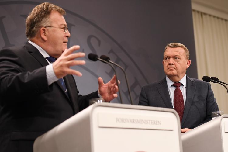 De plejede at have »en særlig tillid«, men luften er kold mellem Lars Løkke Rasmussen og Claus Hjort. Foto: Gregers Tycho/POLFOTO