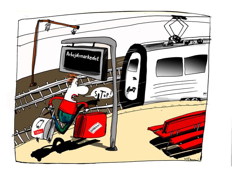 Arkivtegning Jørn Villumsen