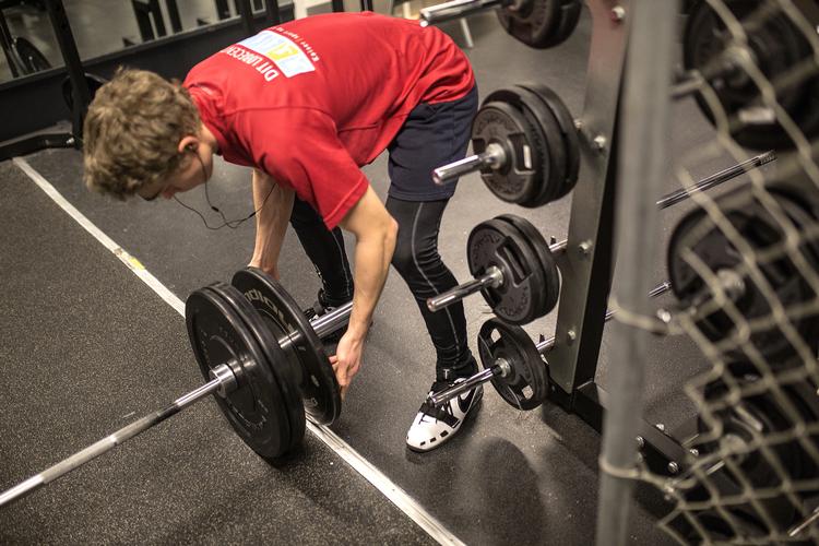 Indendørs idræt- og fitnesscentre åbner for personer over 18 år mod fremvisning af coronapas. Foto: Ivan Boll/POLFOTO