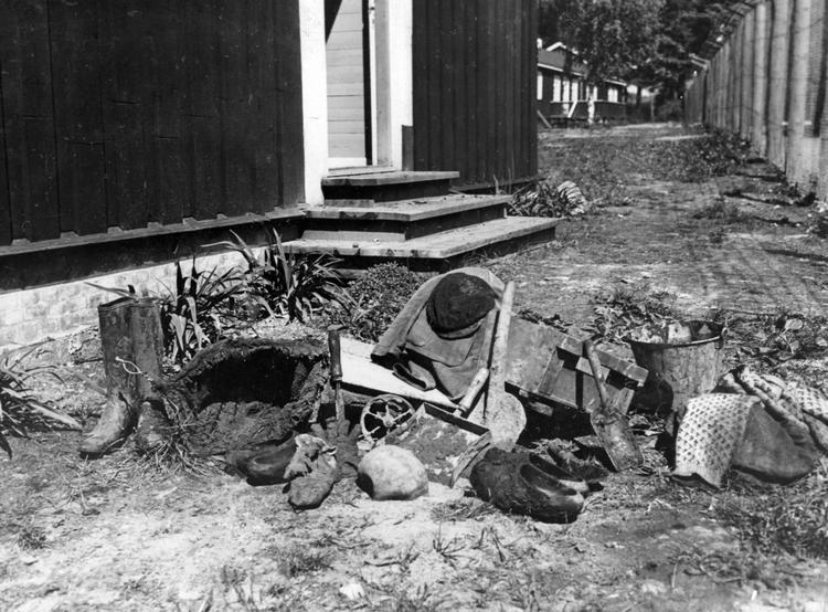 De danske kommunister sad i Horserødlejren (billedet) fra 1941 til slutningen af august 1943. Foto: Ukendt/POLFOTO