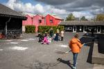 Lyngholmskolen i Farum den den begyndte sin første gradvise genåbning i maj sidste år.  Foto: Jens Hartmann Schmidt/POLFOTO