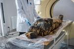 Kroppen viste sig at have en meget let skeletstruktur, hvilket vækkede forskernes interesse. Foto: Warsaw Mummy Project/Ritzau Scanpix