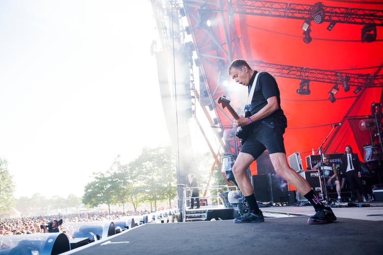 The Minds of 99 spillede på Orange Scene til Roskilde Festival i 2018.  Foto: Andreas Haubjerg Foto: Andreas Haubjerg/POLFOTO