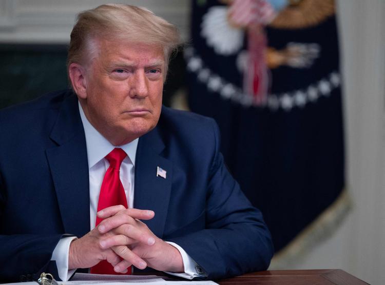 Under Donald Trump søgte USA’s justitsministerium om at få adgang til telefonopkald fra tre avisjournalister. Foto: Andrew Caballero-reynolds/Ritzau Scanpix