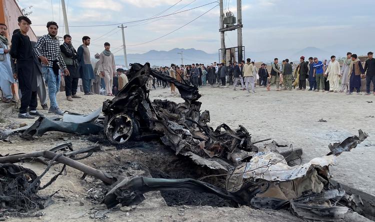Størstedelen af de 58 dræbte i en eksplosion ved en skole i Afghanistans hovedstad var piger på vej hjem. Foto: Stringer/Ritzau Scanpix