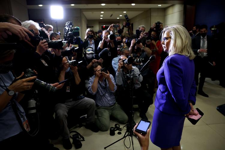 Republikaneren Liz Cheney tabte en magtkamp med Donald Trump.  Foto: Kevin Dietsch/Ritzau Scanpix