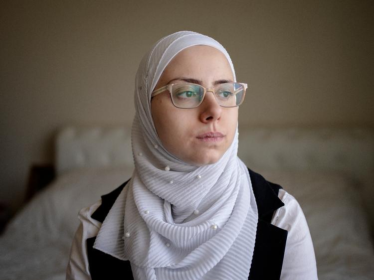 25-årige Faeza Satouf er en af de syrere, der er blevet udvist til Syrien. Hendes sag skal dog tages op igen af Flygtningenævnet. Foto: Jesper Houborg/POLFOTO
