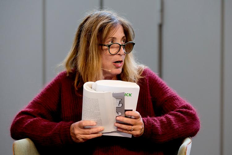 Den amerikanske forfatter Chris Kraus deltog i Louisiana Literature 2017.  Nu kan de opleve hende til Talk Town. Foto: Finn Frandsen/POLFOTO