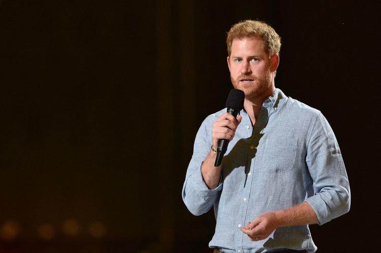 Prins Harry, hertug af Sussex, har gjort det til sin mærkesag at tale åbent om psykisk sygdom, sårbarhed og sorg, og han taler i dokumentarserien om sine traumer efter morens død. Foto: Valerie Macon/Ritzau Scanpix