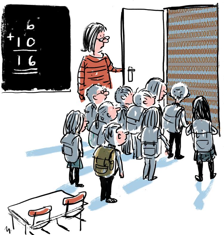 Arkivtegning Mette Dreyer