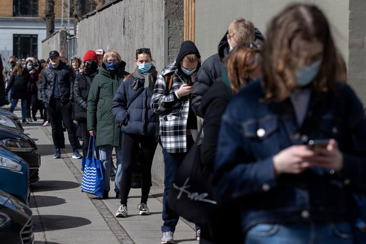 Smittetallene på Frederiksberg er dalet de seneste dage. Foto: Finn Frandsen/POLFOTO