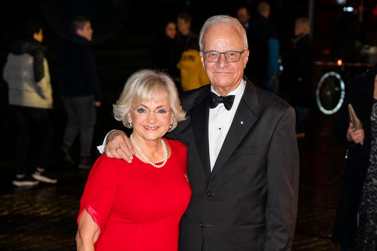   Henrik Thorup, der er gift med Pia Kjærsgaard, er i den brede offentlighed mest kendt for sin rolle som statsrevisor. Her er ægteparret til gallaforestilling i Det Kongelige Teater, da 100-året for Genforeningen blev markeret.  Foto: Martin Sylvest/Ritzau Scanpix