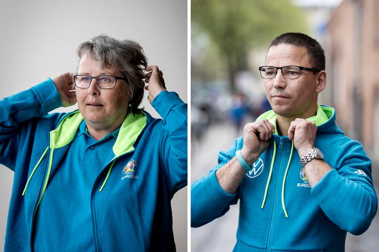 Lene Paludan Hastrup og John Reimann Birch har begge meldt sig som frivillige ved EM på hjemmebane.  Foto: Jesper Houborg