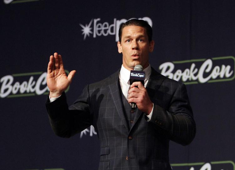 Udover at have medvirket i en række blockbustere er 44-årige John Cena også 16-dobbelt wrestlingverdensmester. Foto: Rw/Ritzau Scanpix
