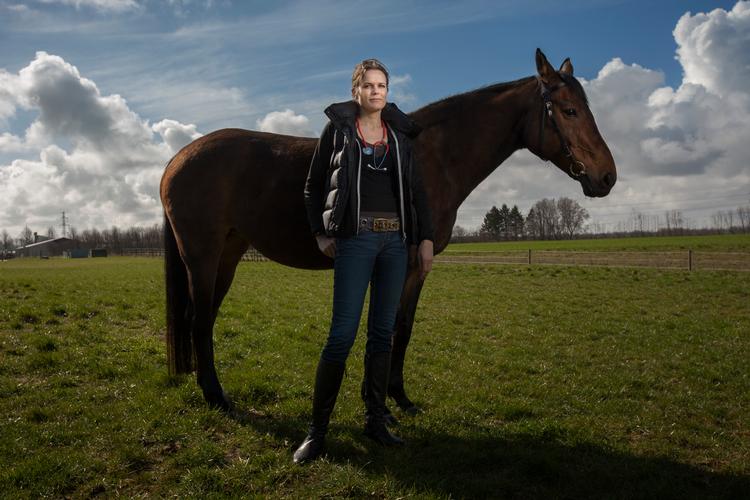 Hestens hjerte lider af samme problem med forkammerflimmer, som flere og flere yngre veltrænede danskere også lider af. Det blev ad mange omveje Rikke Buhls lidenskab. Foto: Mikal Schlosser