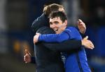 Andreas Christensen har et godt forhold til Thomas Tuchel, men om det er så godt, at danskeren starter inde i Champions League-finalen, er uvist. Foto: Toby Melville/Ritzau Scanpix