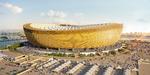 Lusail Stadion i Qatar bliver hjemsted for vm-finalen i fodbold i 2022. Her ses et computerskabt billede af, hvordan det færdige stadion skal se ud.  Foto: Handout/Ritzau Scanpix