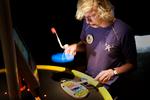 Det er ikke let at spille xylofon og pingpong på samme tid, viste en udstilling om hjernen på Experimentarium for nogle år siden.  Arkivfoto Astrid Dalum