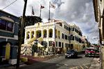 Den forhenværende guvernørbygning i Christiansted på St. Croix. Foto: Steen Wrem/POLFOTO