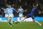 Andreas Christensen (th.) kommer frisk fra en Champions League-triumf, men han står formentlig over i testkampen mod Tyskland. Foto: Carl Recine/Ritzau Scanpix