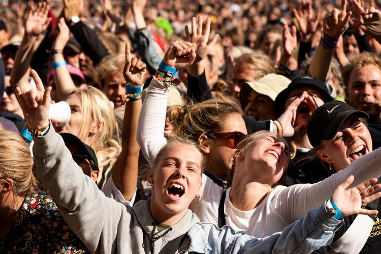 I begyndelsen af maj aflyste festivalerne årets festivaler, så mudderdans eller solskinssang må vente endnu et år.  Arkivfoto Jens Hartmann Schmidt