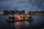 Der er flydende fest i Københavns Havn, når Copenhagen Harbour Parade sejler fra Sydhavn til Refshaleøen lørdag. Foto: AD Garevski/PR