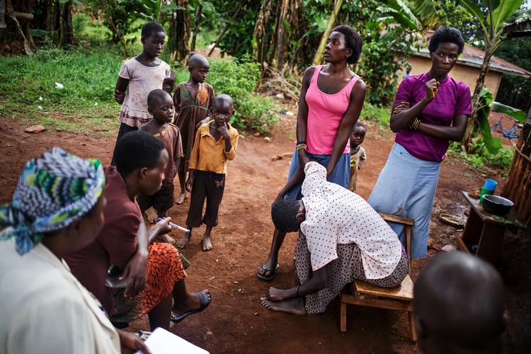Politiken har flere gange besøgt Uganda og set på indsatsen mod aids, her på hospicet Jinja, som hjælper kræftsyge og hiv-positive. Foto: Anders Rye Skjoldjensen/POLFOTO