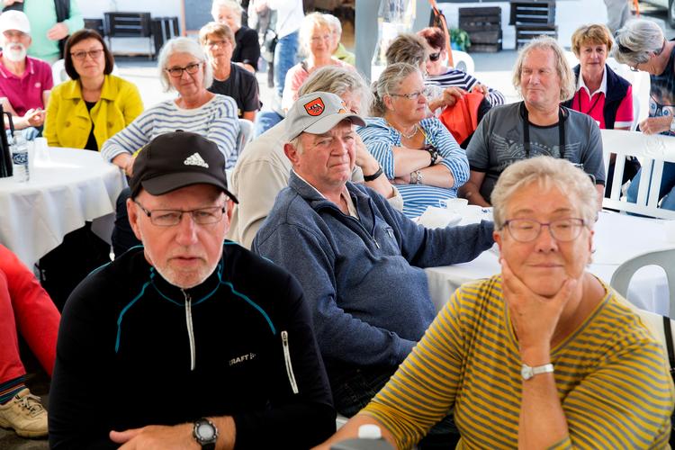 Ældre Sagen har på nær det første år deltaget på alle folkemøder på Bornholm. Men i år bliver organisationen hjemme.   Foto: Finn Frandsen/POLFOTO