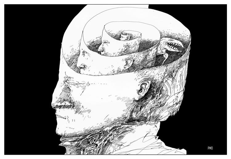 Tegning Per Marquard Otzen