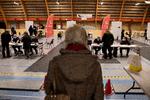 Bornholm var det sted i landet, der først åbnede, efter at smitten på landsplan blussede op i slutningen af sidste år.  Foto: Finn Frandsen/POLFOTO