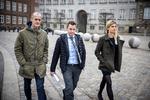 Peter Mørk Thomsen (i midten) er ikke sikker på, at han har fået det fulde billede af embedsmændenes kommunikation med hinanden. Foto: Jesper Houborg/POLFOTO