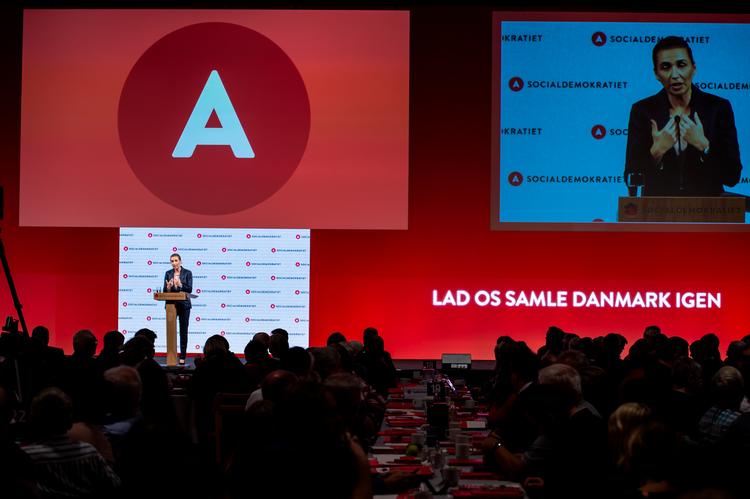 Arkivbillede fra Socialdemokratiets partikongres i 2018. Foto: René Schütze/POLFOTO