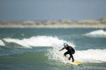 Surfing ved Cold Hawaii - også kaldet Klitmøller.   Foto: Peter Hove Olesen/POLFOTO