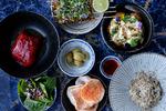 Maden var fin, men mange andre ting halter hos Toldboden Seaside, skriver anmelderne. Smagemenuen fra IAJI. Foto: Emma Sejersen/Emma Sejersen