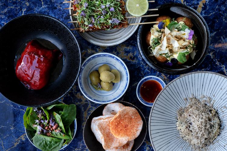 Maden var fin, men mange andre ting halter hos Toldboden Seaside, skriver anmelderne. Smagemenuen fra IAJI. Foto: Emma Sejersen/Emma Sejersen