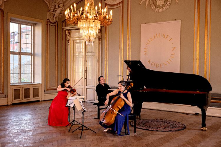     Ved åbningskoncerten med Trio con Brio i det nye Københavns Musikhus, der er etableret i det tidligere Københavns Bymuseum på Vesterbrogade, kunne man ikke undgå at bemærke netop Vesterbrogade og andre af byens lyde. Med den kommende istandsættelse og planerne for huset er der stort potentiale for musiklivet i hovedstaden.  Foto: Jacob Ehrbahn/POLFOTO