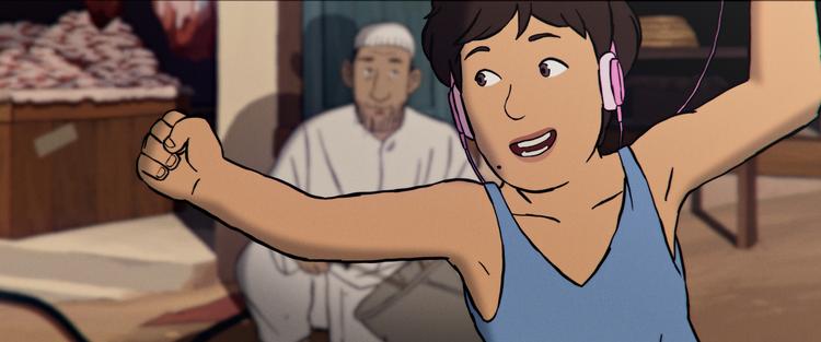 Hovedpersonen Amin i 'Flugt' vokser op i Kabul, men må flygte som 11-årig. Han kan godt lide a-ha og Roxette, som han lytter til på sin walkman. Foto: Sun Creature Studios/Final Cut for Real