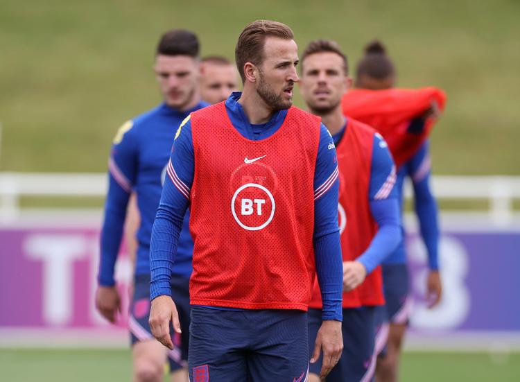 Harry Kane står i spidsen for det engelske EM-mandskab, der har masser af talent, men som alligevel plejer at have problemer med at nå helt frem til de afgørende kampe. Foto: Carl Recine/Ritzau Scanpix